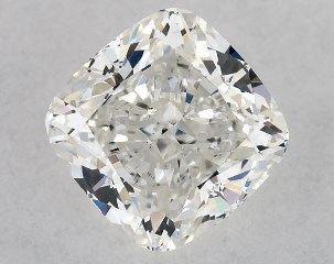 GIA 0.57 Carat H-VS2 Ideal Cut Cushion Modified Diamond